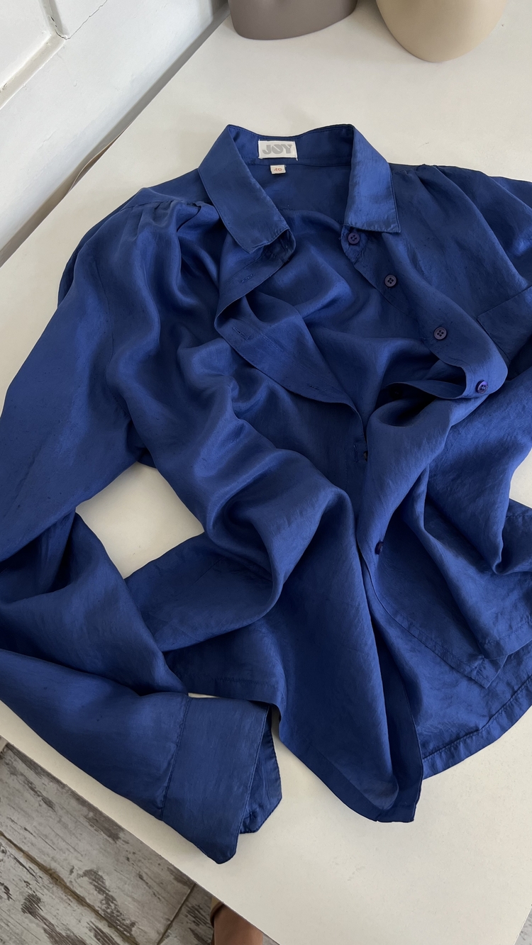 %100 İpek Taşlanmış Soft Dokulu Exclusive Seri Gömlek