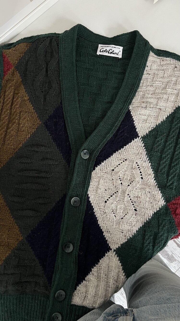 Carlo Colucci Wool and Alpaca Blend Unisex Premium Yelek