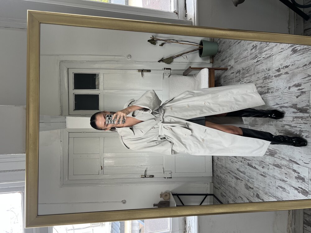 Alman Üretim Maxi Boy Premium Trenchcoat
