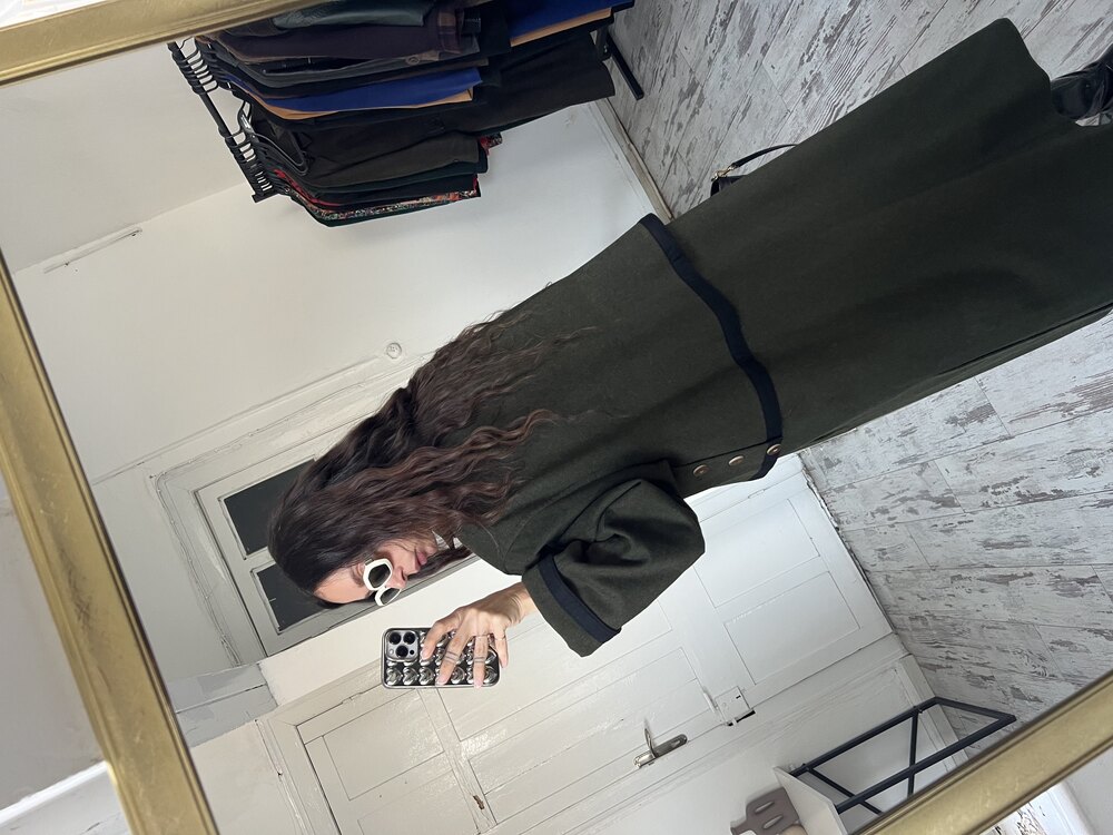 Loden Frey %70 Yün Orjinal Avusturya Bavyera Maxi Exclusive Kaban