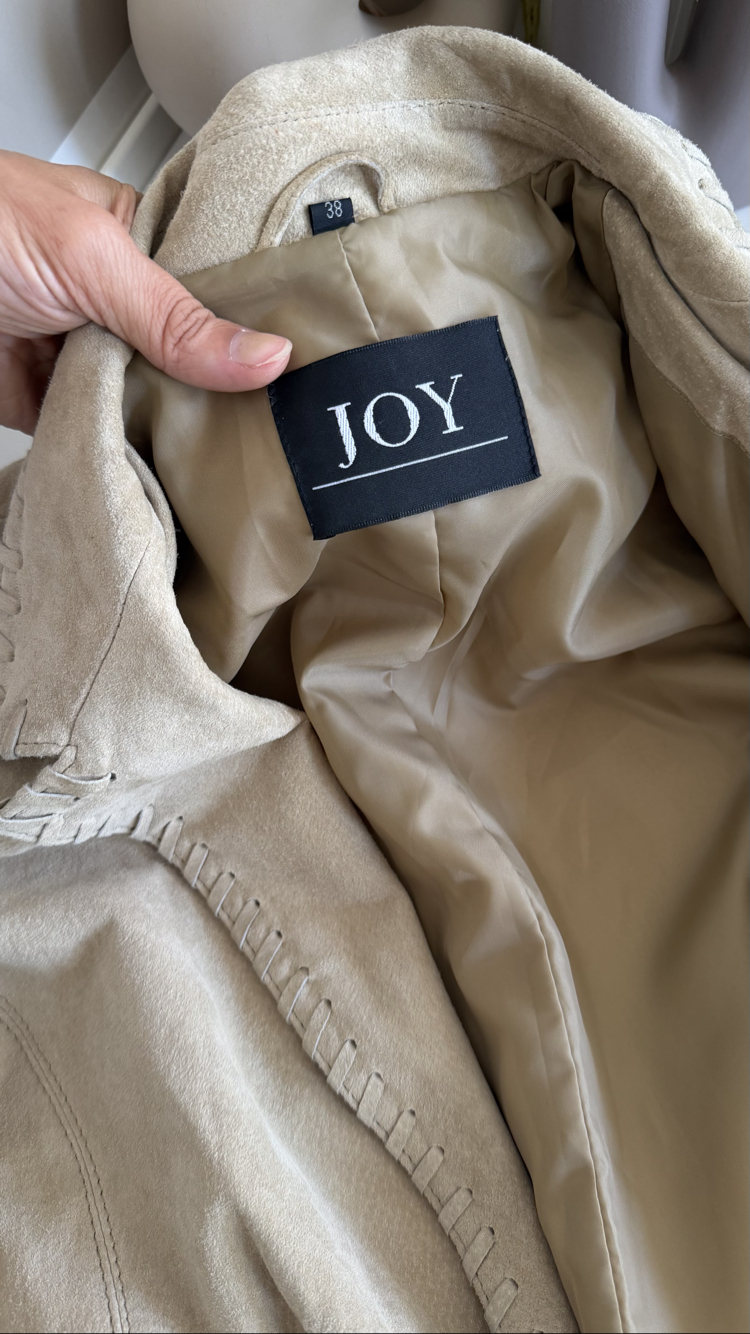 Joy Germany %100 Gerçek Süet Deri Ultra Soft Ceket