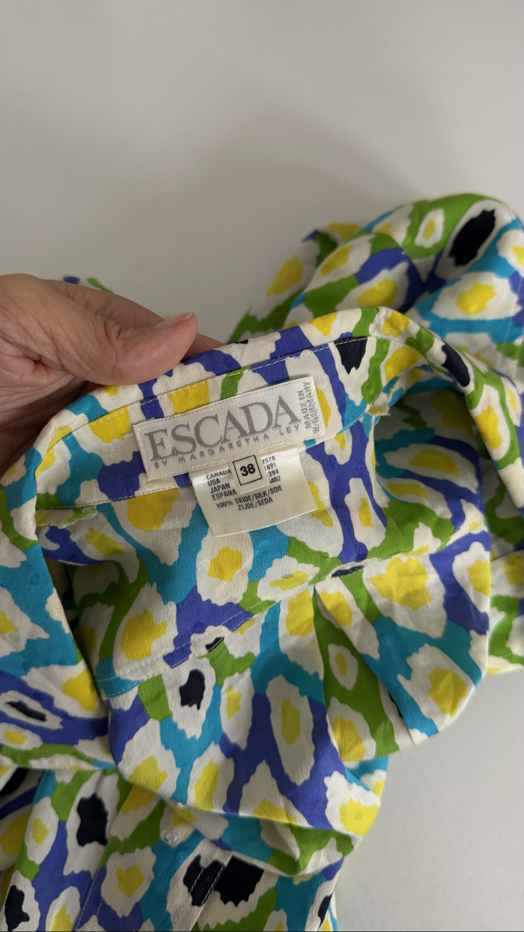 Escada %100 İpek Koleksiyonluk Premium Gömlek