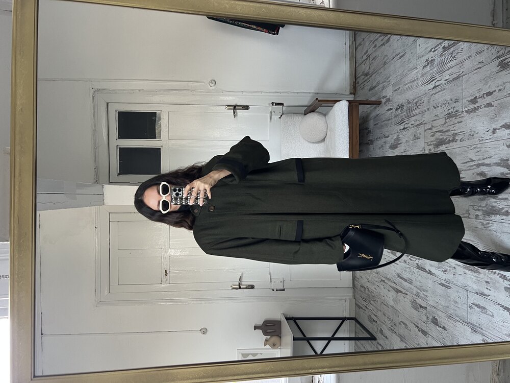 Loden Frey %70 Yün Orjinal Avusturya Bavyera Maxi Exclusive Kaban