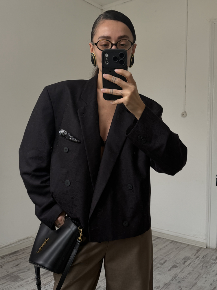 Ben Venuto İtalyan Smokin Crop Premium Blazer