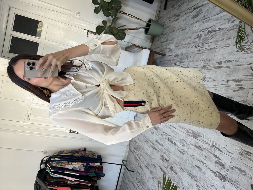Custom Made Tüvit Yün Dokuma Premium Kaşe Etek