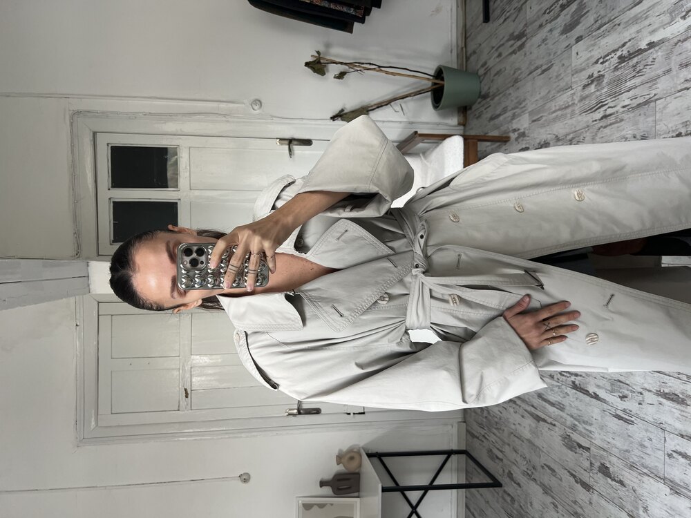Alman Üretim Maxi Boy Premium Trenchcoat