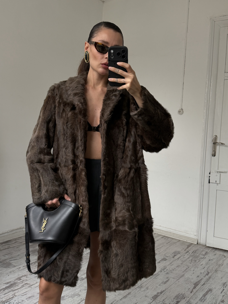Orjinal Mink Ekstra Yumuşak ve Hafif Dokulu Premium Kürk