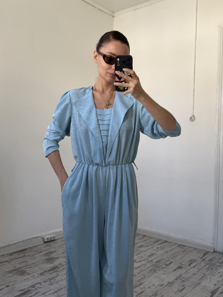 Alman Üretim Jakarlı Exclusive Seri 80s Tulum