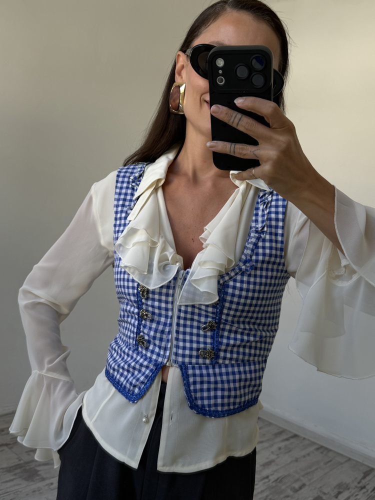 Frohsinn Avusturya Bavyera Korsaj Premium Top