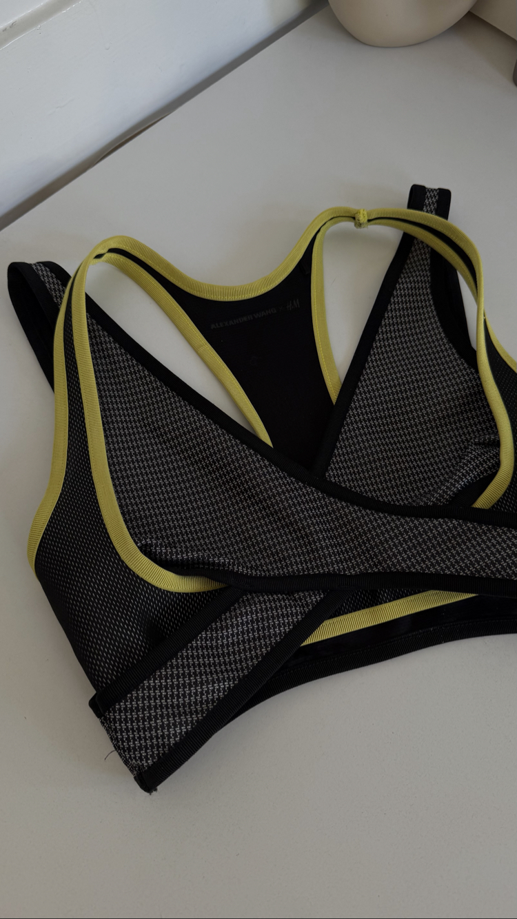 Alexander Wang H&M İş Birliği Spor Crop Bluz