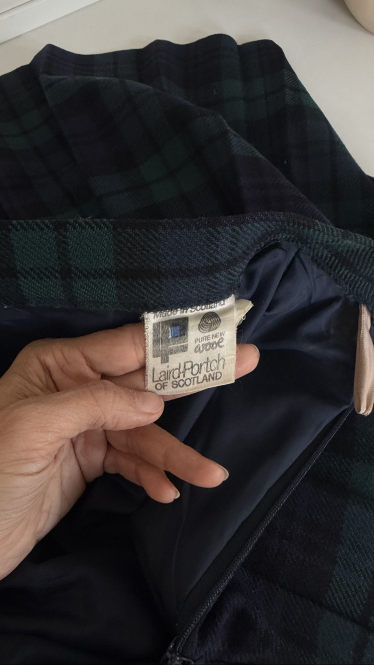 Laird Portch %100 Yün İskoç Yün Exclusive Seri Etek