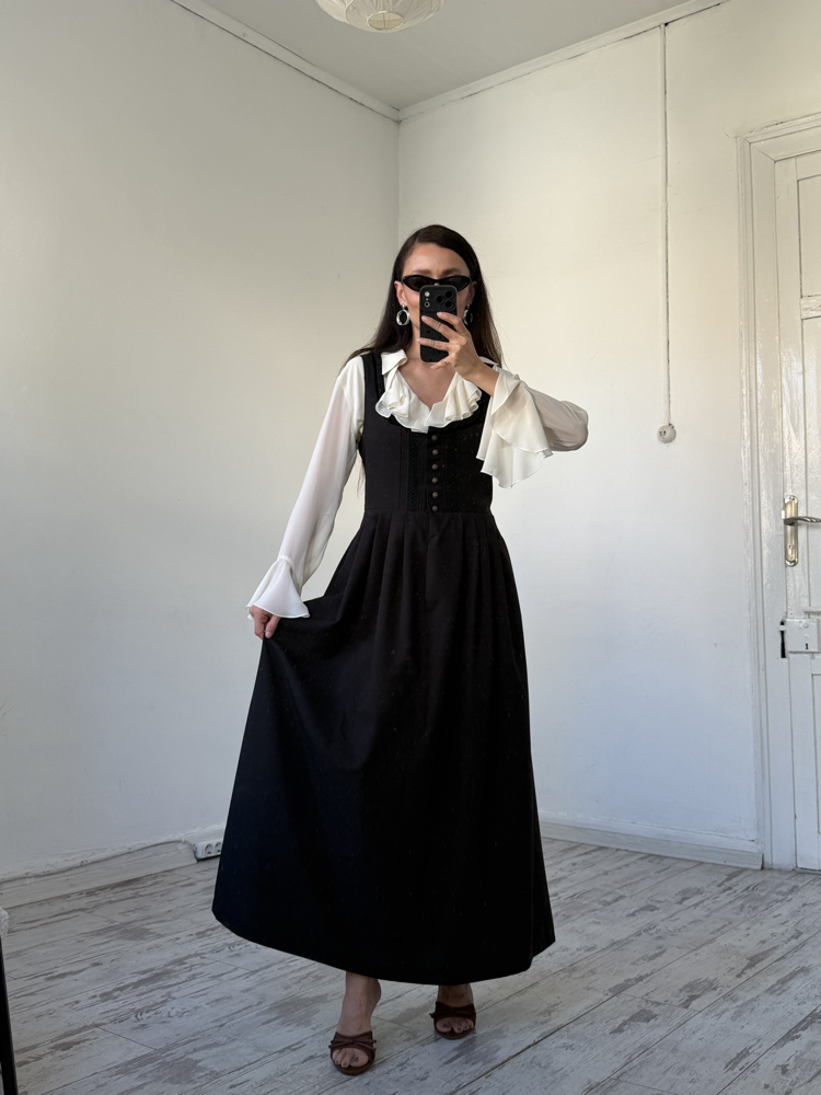 Stockerpoint Avusturya Bavyera Victorian Korsaj Elbise
