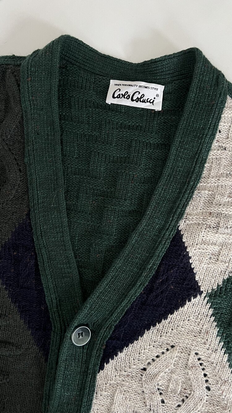 Carlo Colucci Wool and Alpaca Blend Unisex Premium Yelek