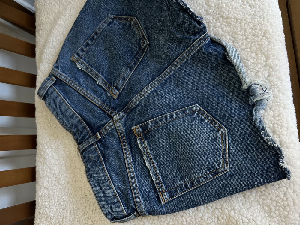 Heavy Cotton Denim Şort (Sıfır Ürün)