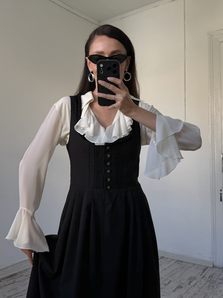 Stockerpoint Avusturya Bavyera Victorian Korsaj Elbise