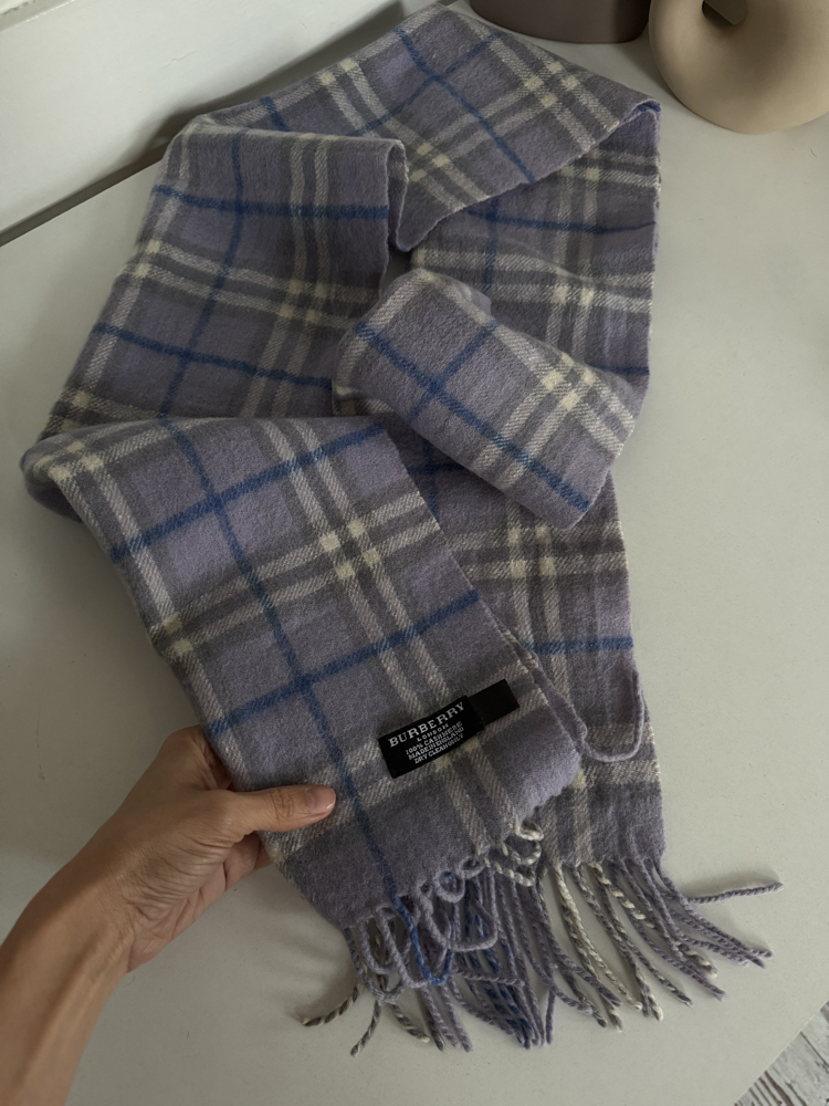 Burberry London %100 Kaşmir İngiliz Üretim Atkı