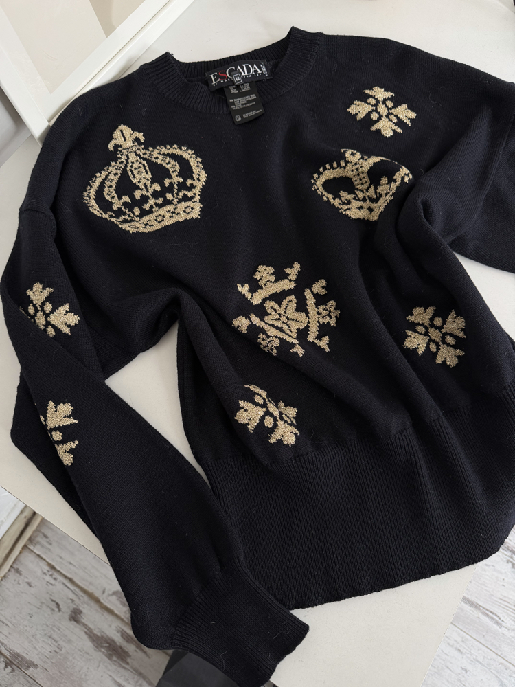 Escada %76 Merinos %15 İpek Koleksiyonluk Kazak