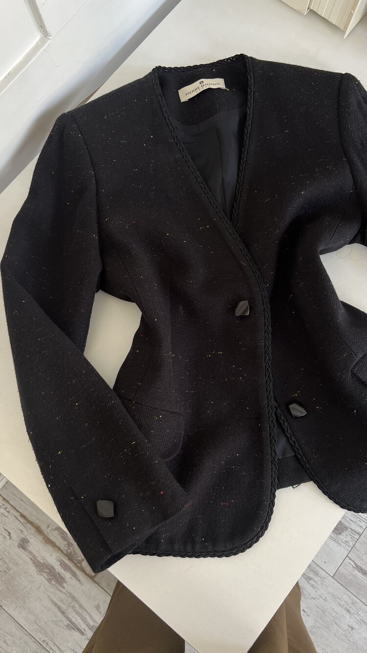 Pierre Balmain (BALMAIN) İmzalı Nadir Parça Blazer