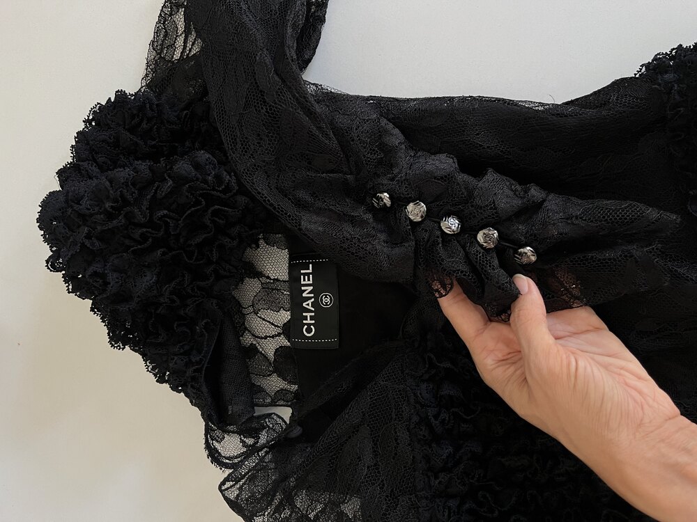 Chanel Marka Karl Lagerfeld 2011 Runaway Tasarımı Orjinal Elbise