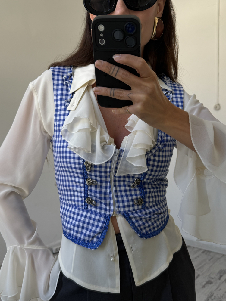 Frohsinn Avusturya Bavyera Korsaj Premium Top