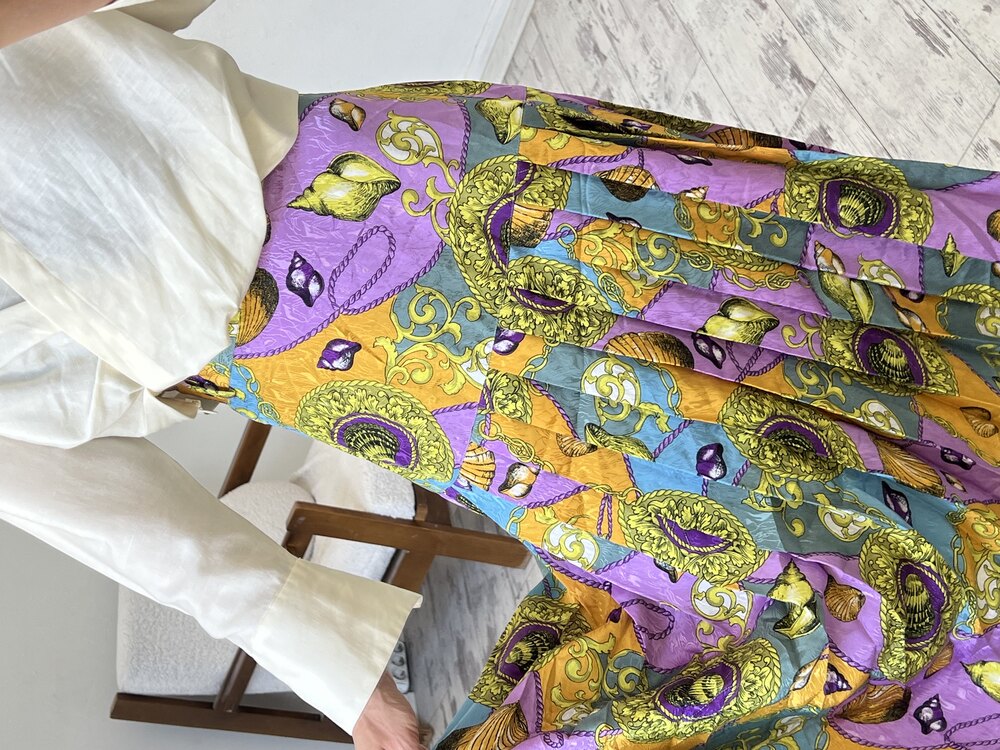 Canda Versace Print Koleksiyonluk Etek