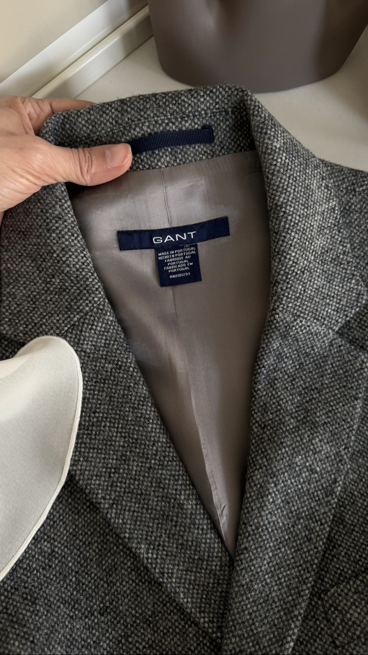 Gant USA %100 Saf Yün Orjinal Kaşe Premium Seri Blazer