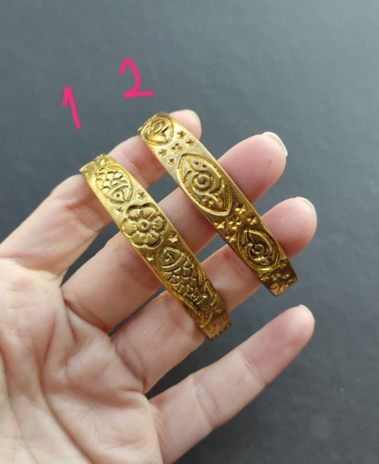 Pirinç Nakış Bileklik 