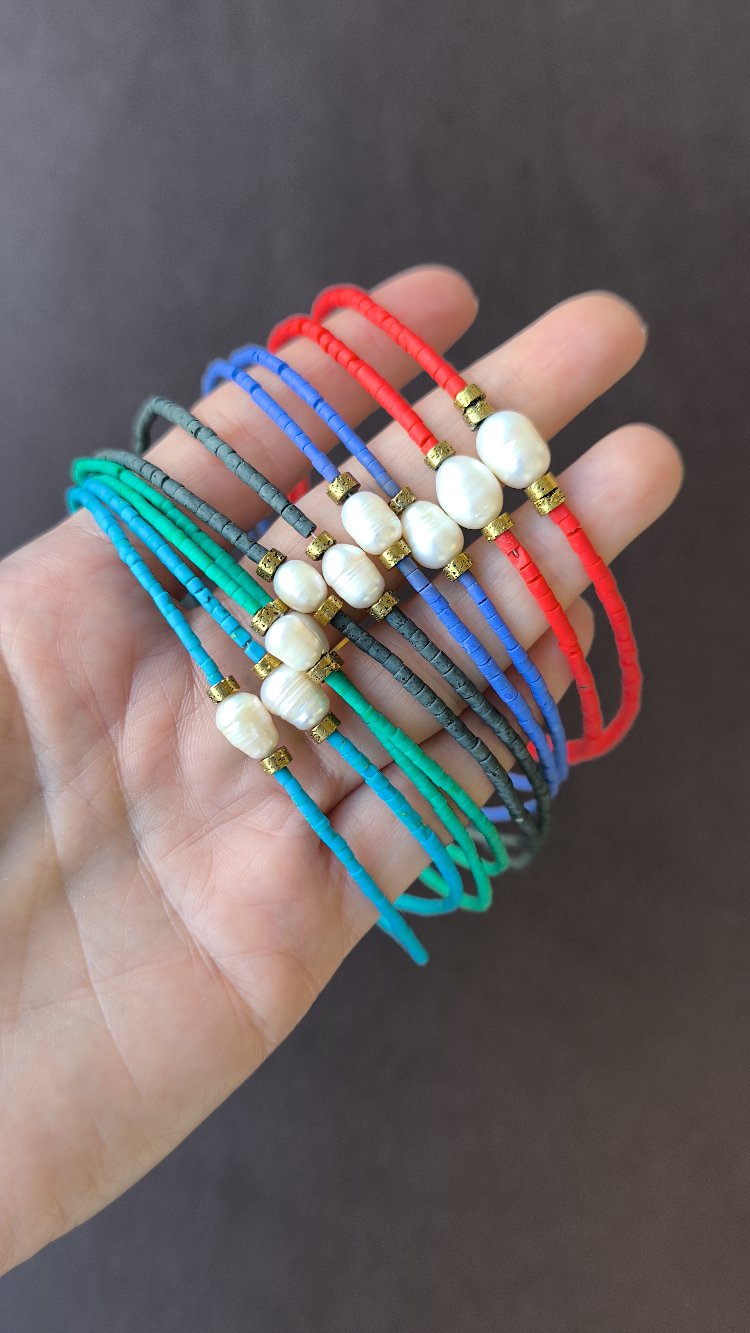 İncili Afgan Kolye 