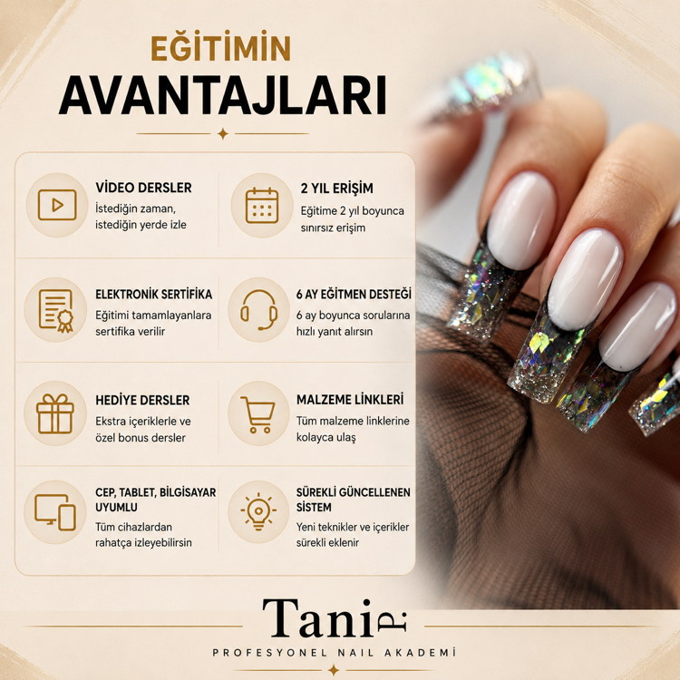 NAİL ART ONLİNE EĞİTİM