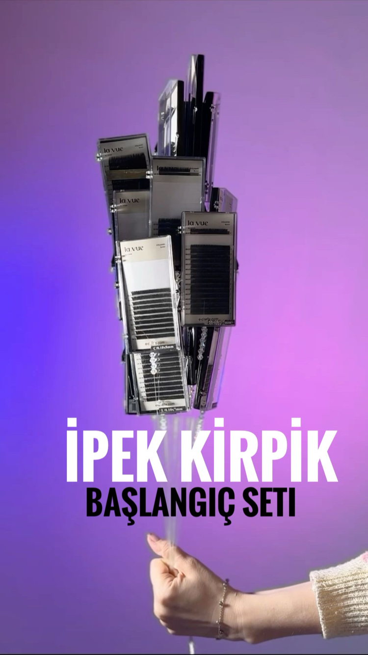 İpek kirpik başlangıç seti