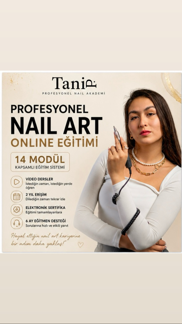 NAİL ART ONLİNE EĞİTİM