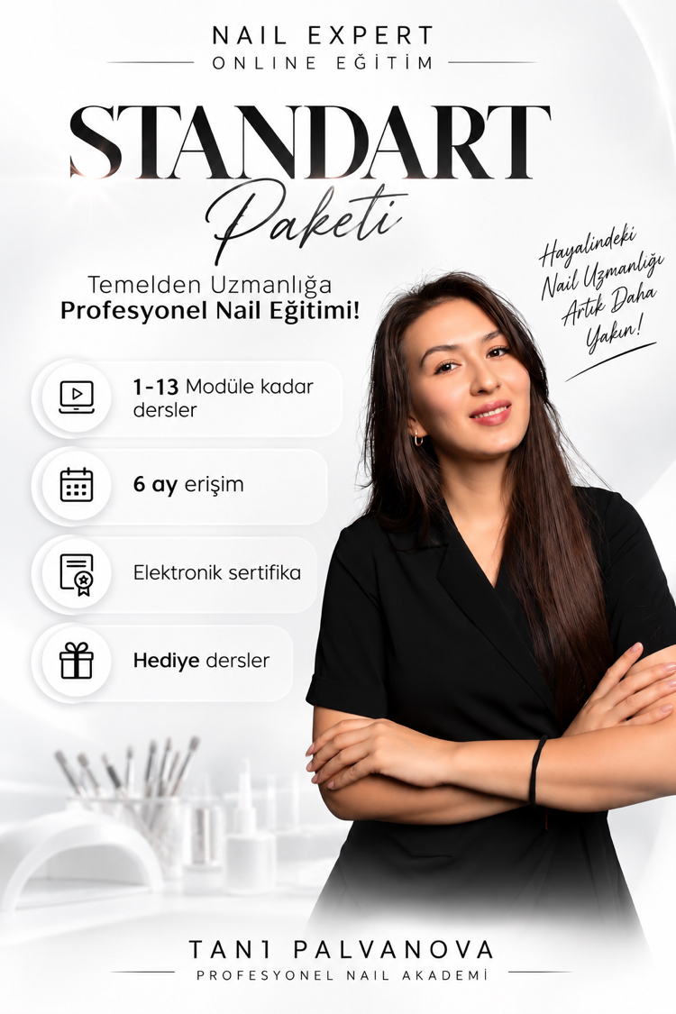 Nail Expert Online eğitim STANDART