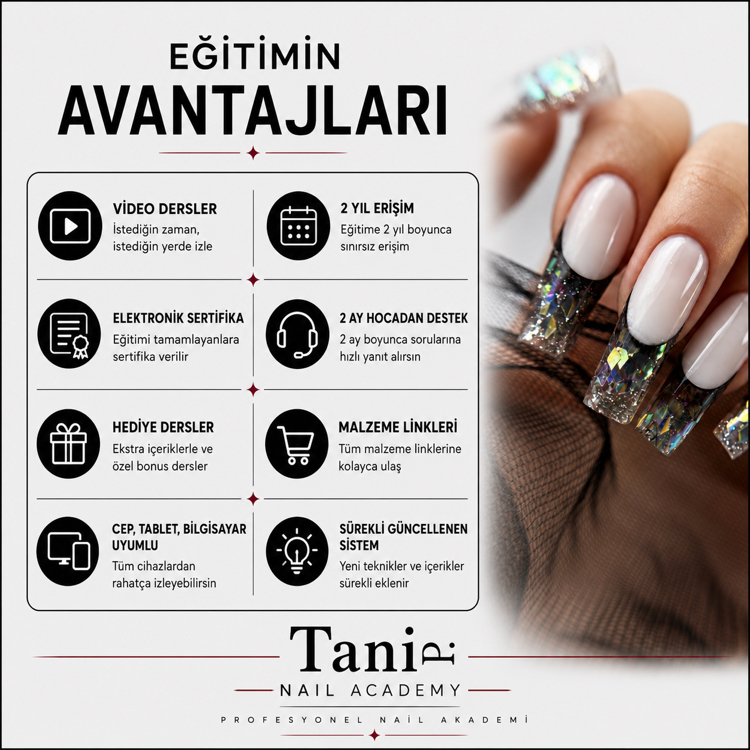 NAİL ART ONLİNE EĞİTİM 