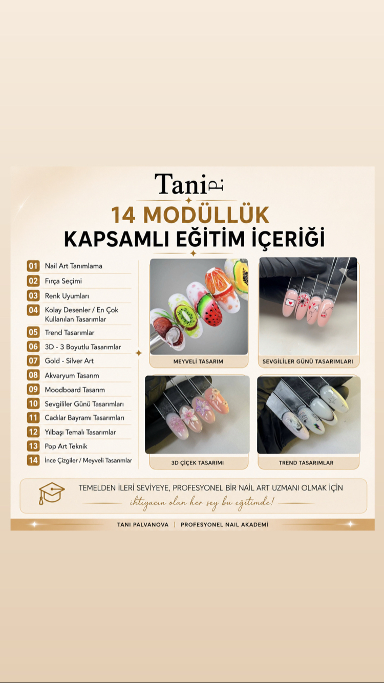 NAİL ART ONLİNE EĞİTİM