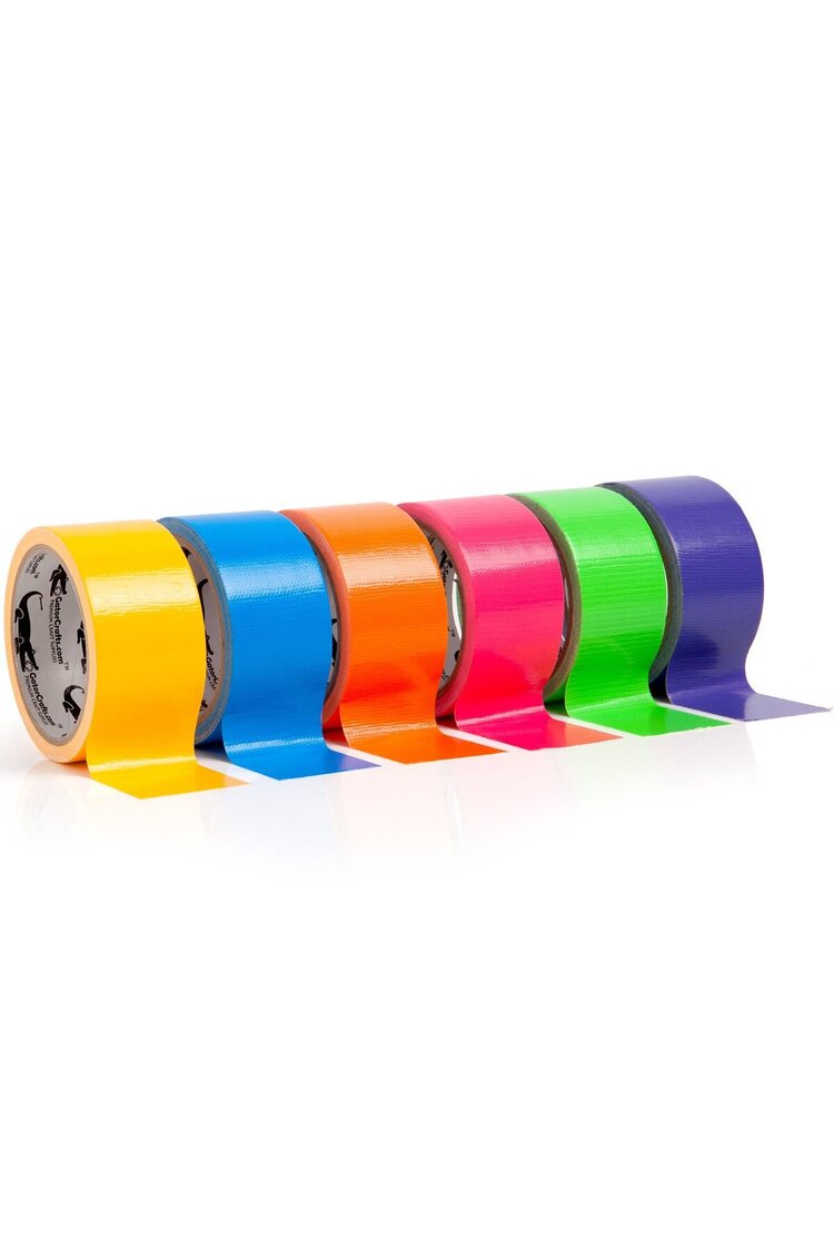 Renkli (6 Renk) Koli Bandı 45x100 Metre 1 Paket