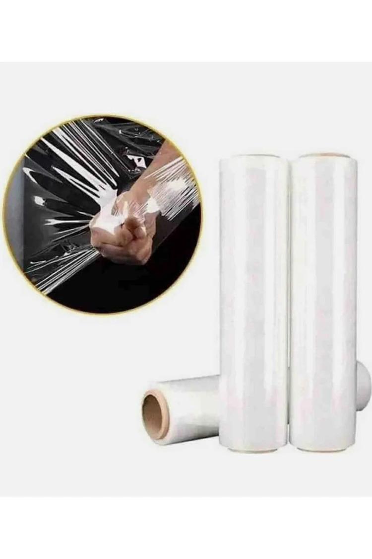 Streç Film 17 Mikron 50cm 125 Metre 2 Adet