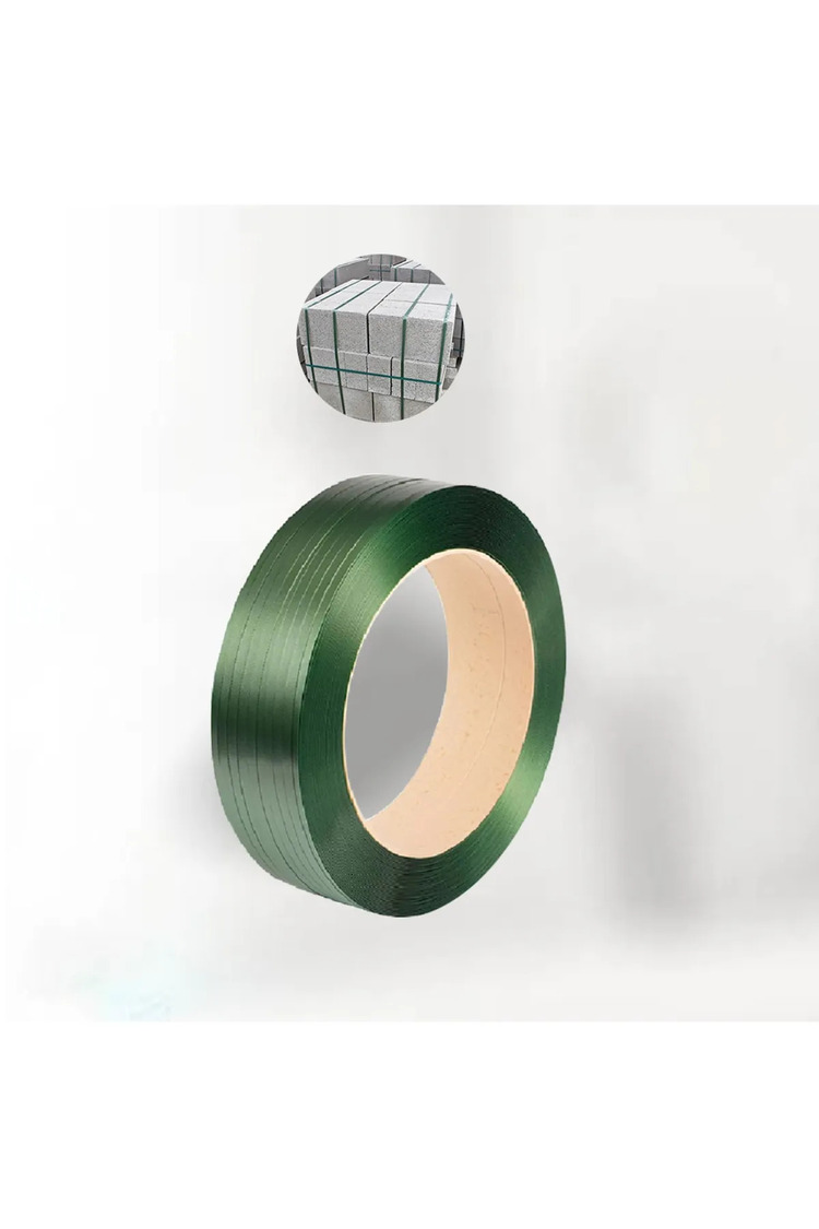Polyester Çember Yeşil 12x0.70 Mm 10 Adet (Kazançlı) 1500 Metre