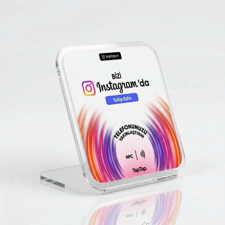 5'li Instagram NFC Kartı