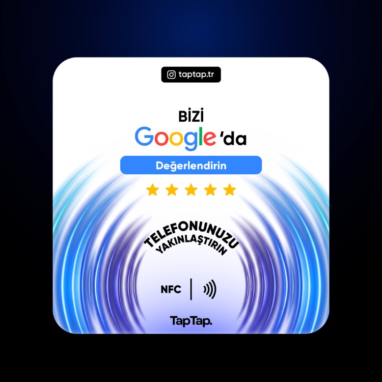 Google NFC Yorum Kartı