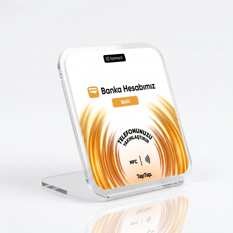 IBAN+Whatsapp Nfc Kartı - Avantaj Paket
