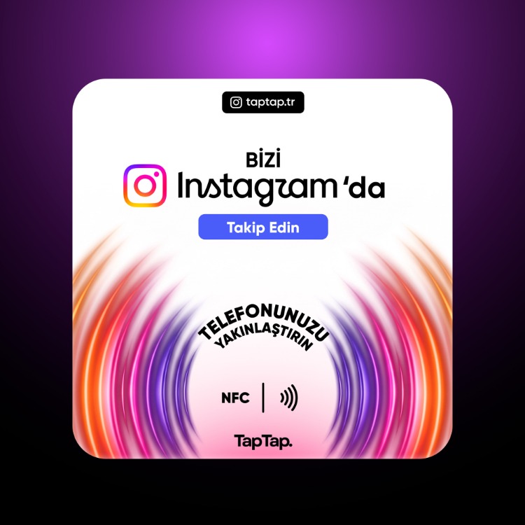 Instagram NFC Kartı