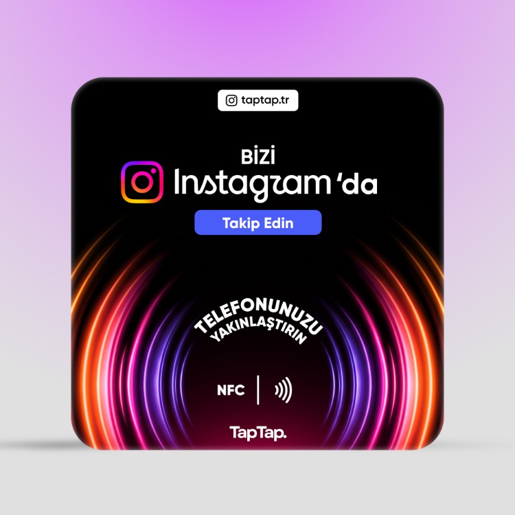 Instagram NFC Kartı