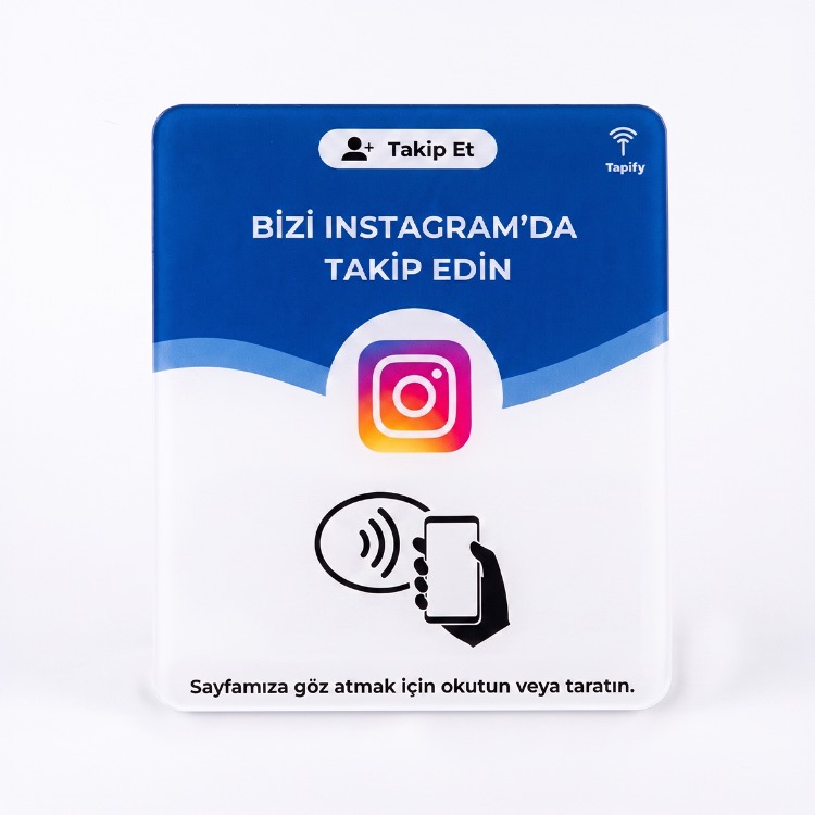 Instagram NFC Kartı
