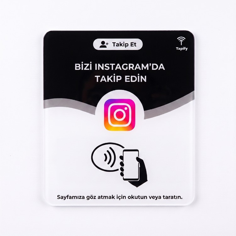 Instagram NFC Kartı