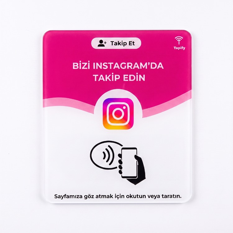 Instagram NFC Kartı