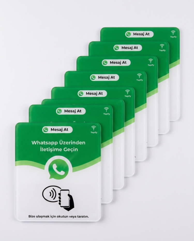 Toplu Whatsapp NFC Kartı
