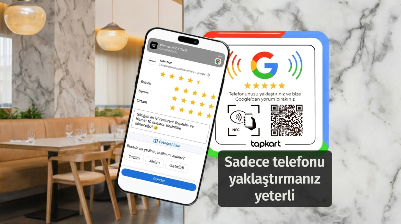 Google Yorumları Plaketi