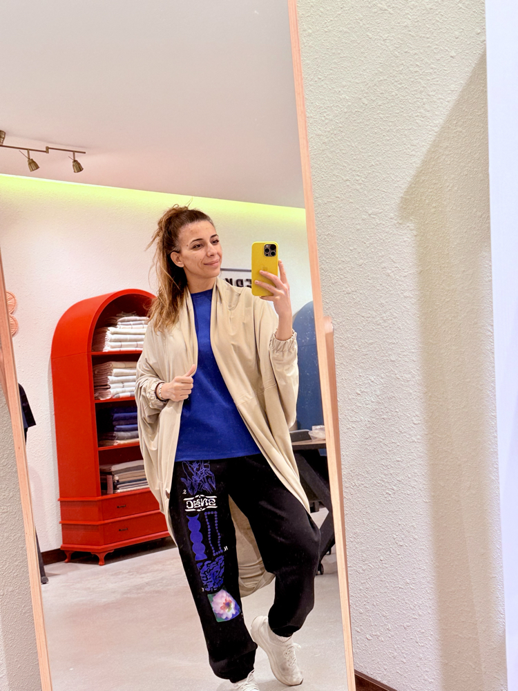 Bej- Oversize Modal Ceket