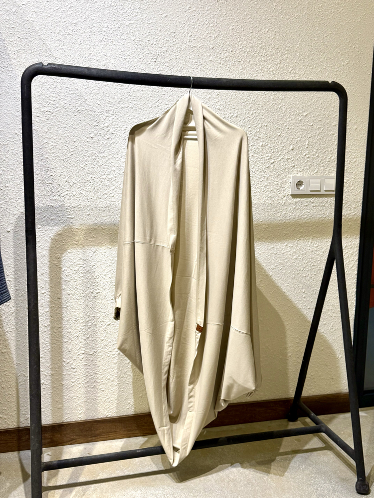 Bej- Oversize Modal Ceket