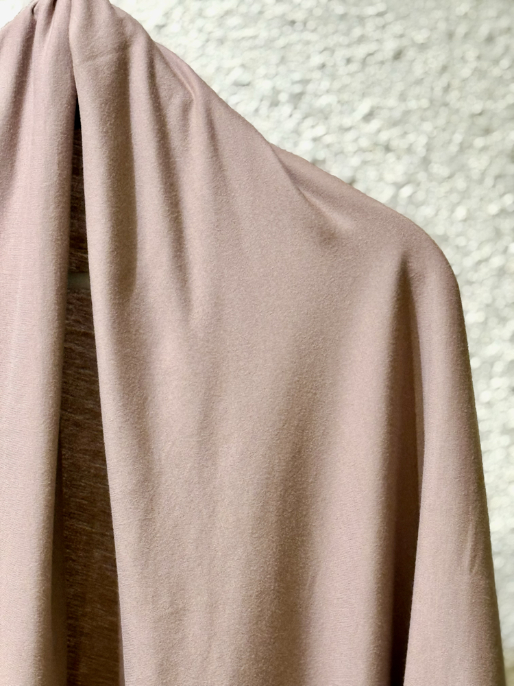 Pudra-Oversize Modal Ceket